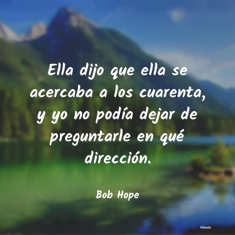 Frases de Bob Hope