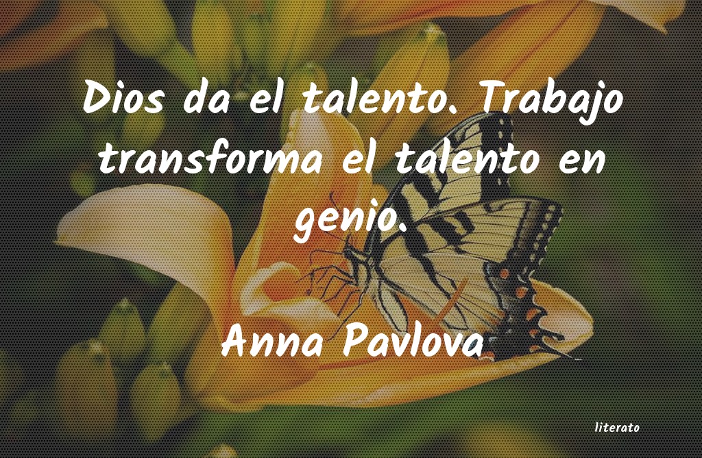 Frases de Anna Pavlova