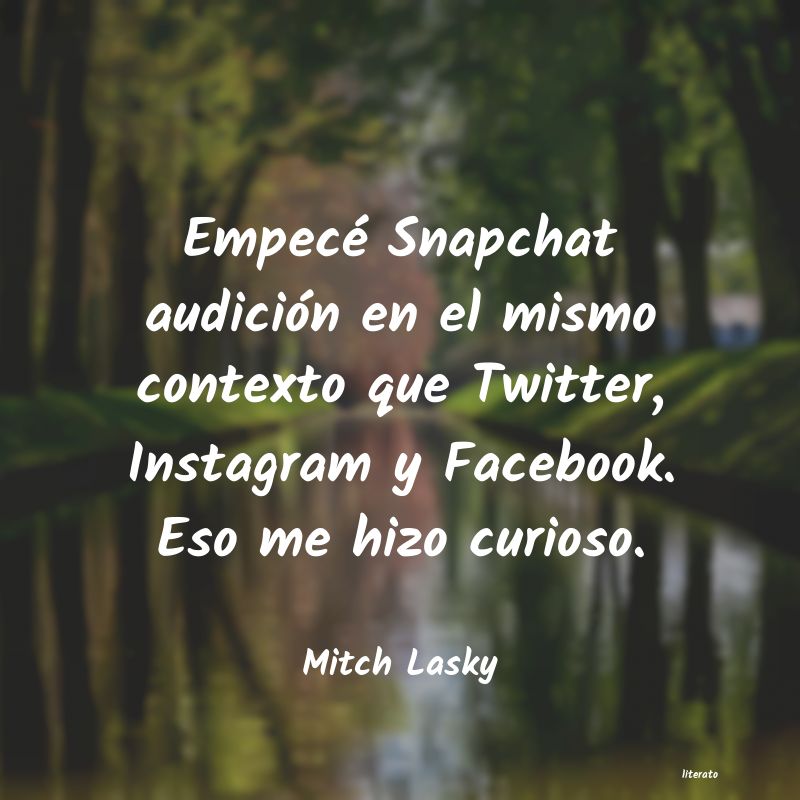 Frases de Mitch Lasky