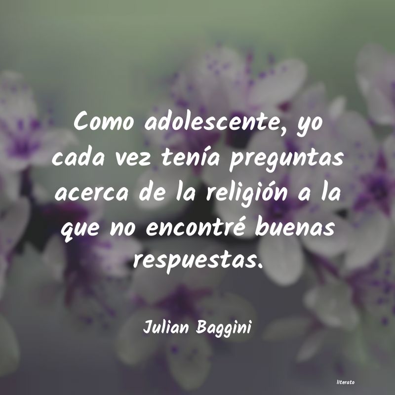 Frases de Julian Baggini