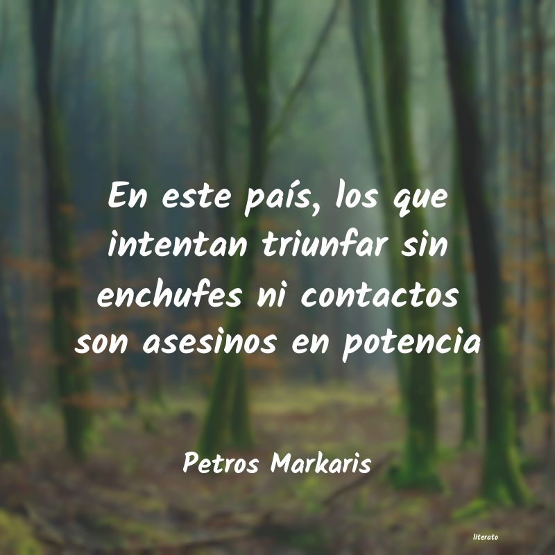 Frases de Petros Markaris