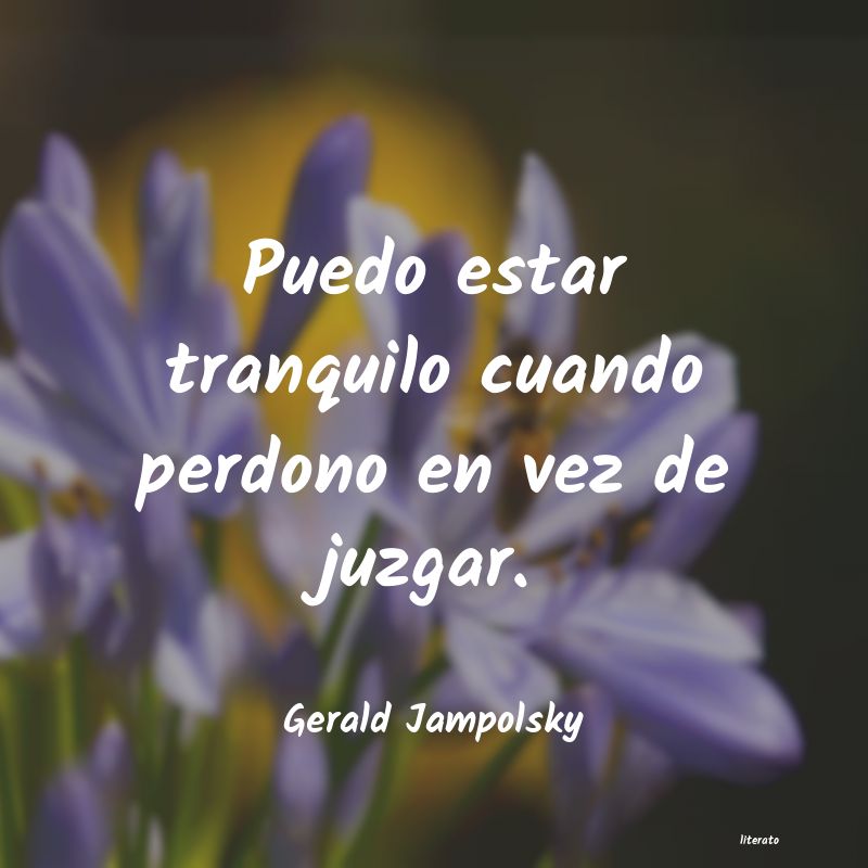 frases de Gerald Jampolsky