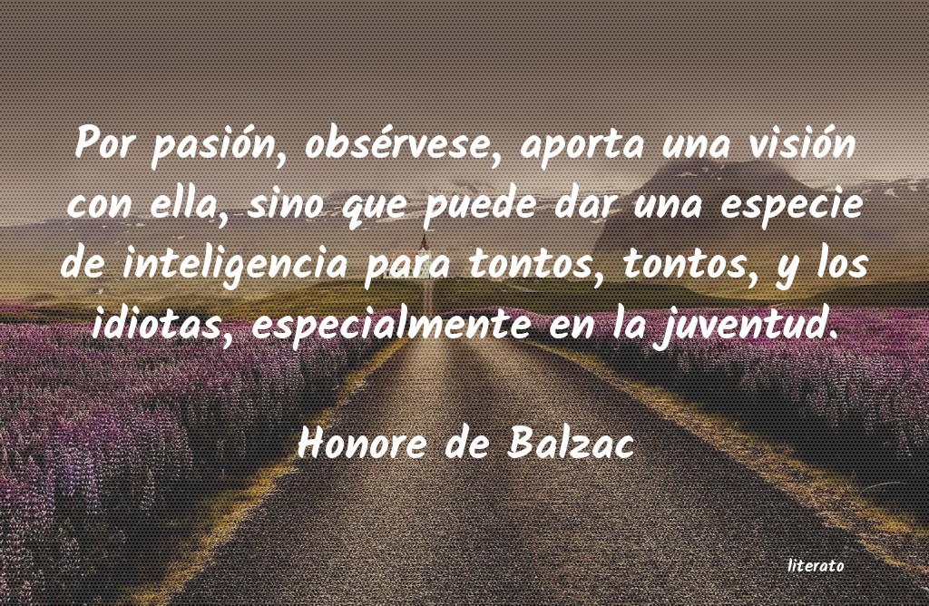 Frases de Honore de Balzac