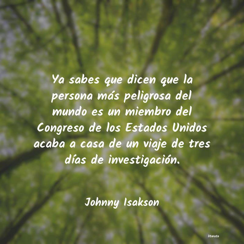 frases de Johnny Isakson