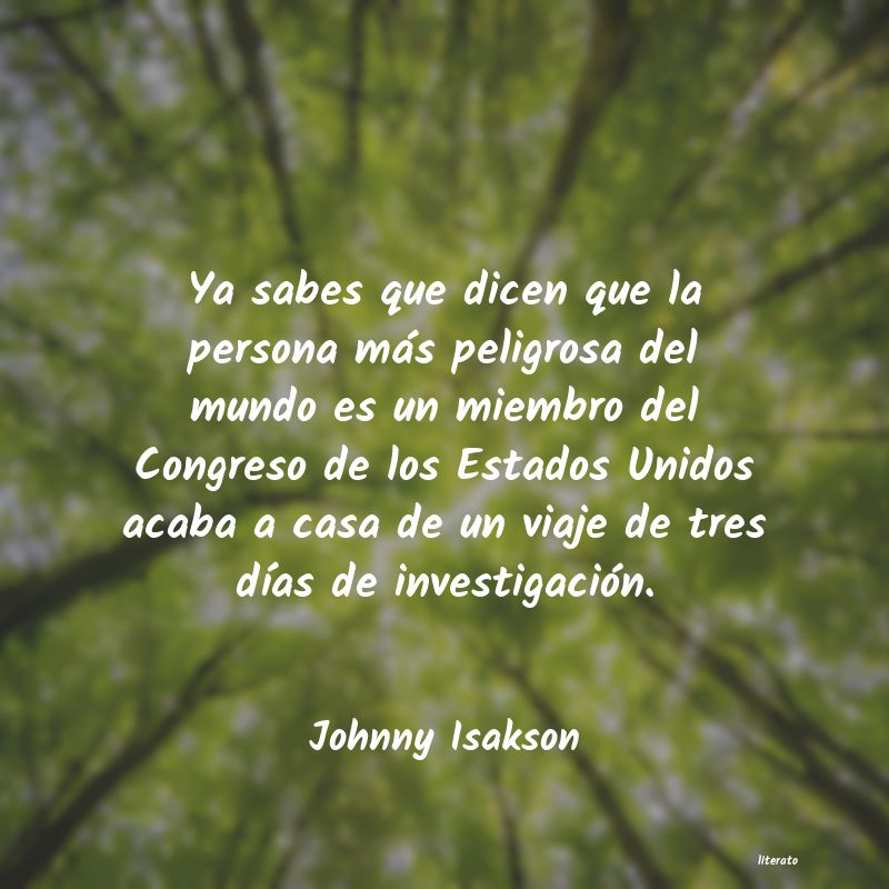 Frases de Johnny Isakson