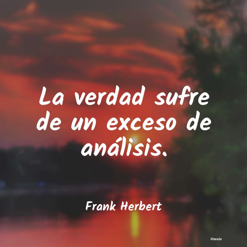frases de Frank Herbert