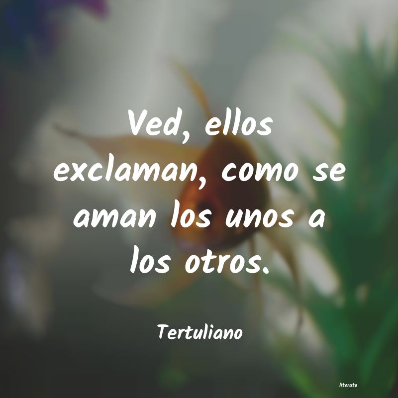 frases de Tertuliano