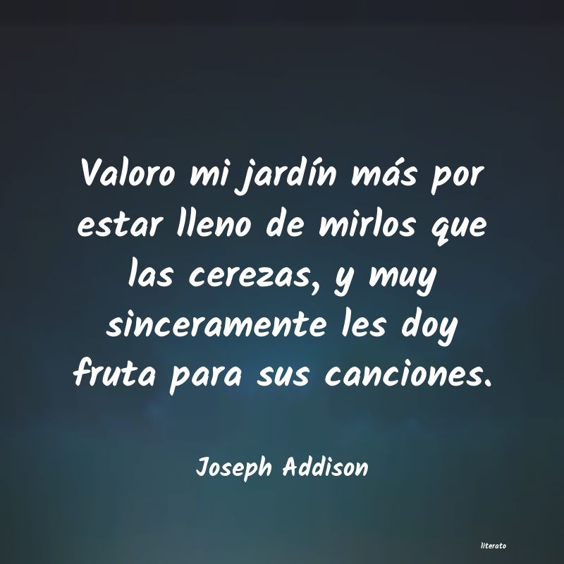 Frases de Joseph Addison