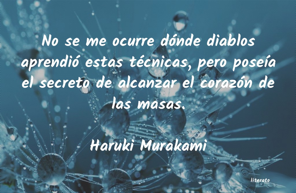 frases de Haruki Murakami