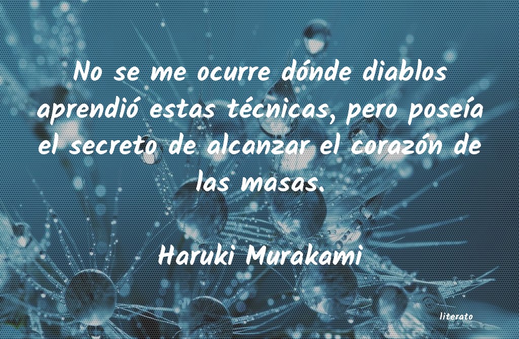 Frases de Haruki Murakami