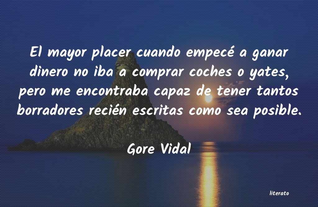 Frases de Gore Vidal