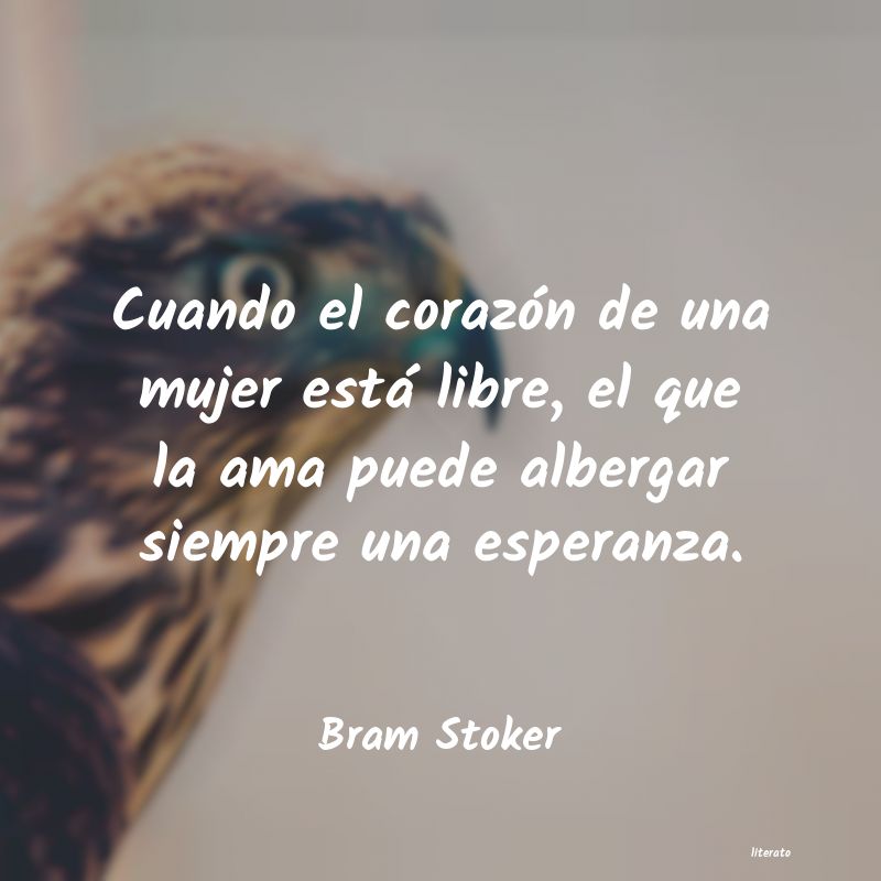 Frases de Bram Stoker