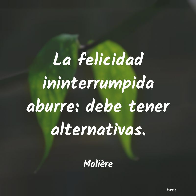 frases de Molière