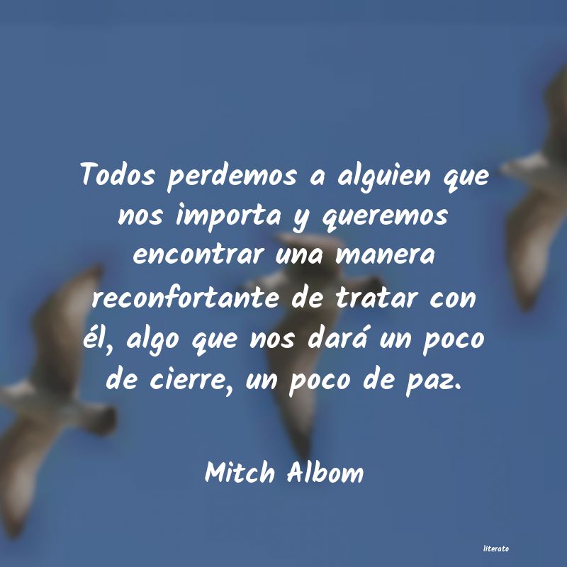 Frases de Mitch Albom