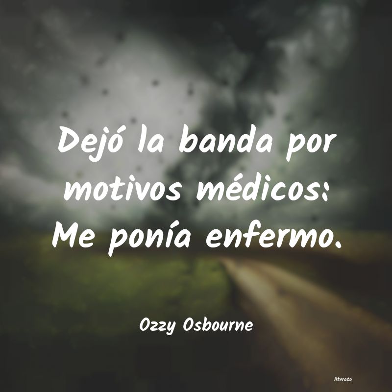 Frases de Ozzy Osbourne