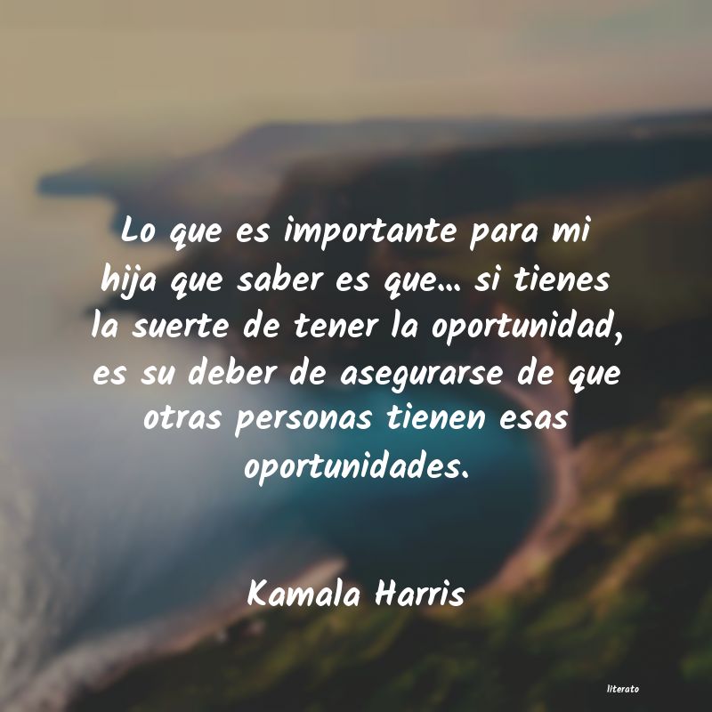 Frases de Kamala Harris