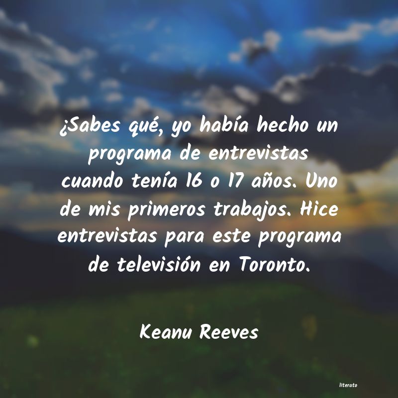 frases de Keanu Reeves