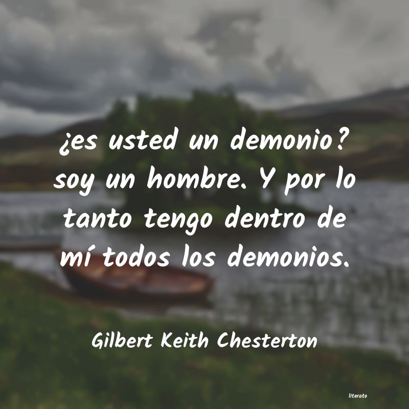 Frases de Gilbert Keith Chesterton