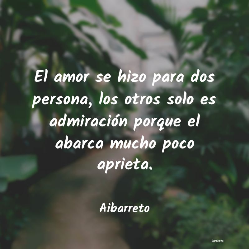 frases de Aibarreto