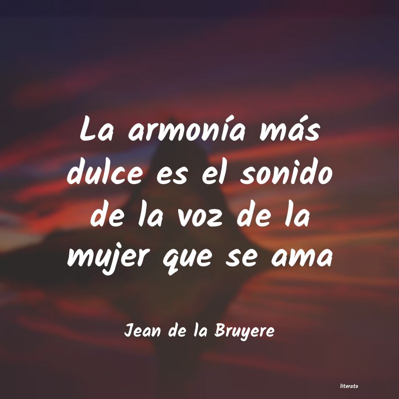 frases de Jean de la Bruyere