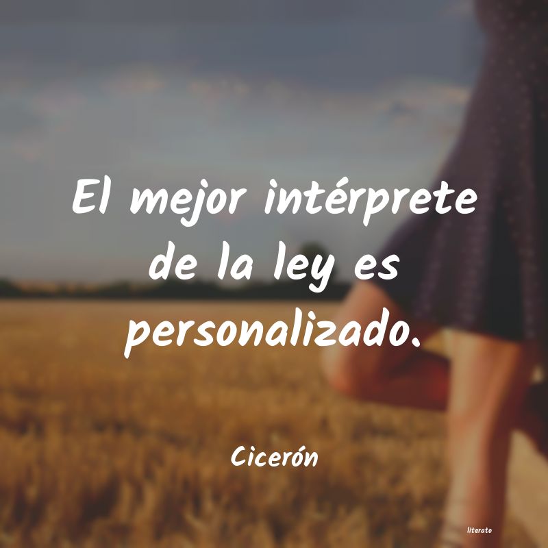 frases de Cicerón