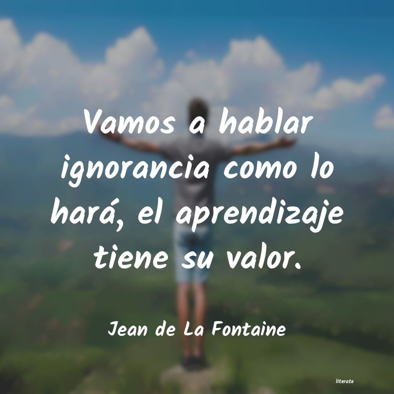 Frases de Jean de La Fontaine