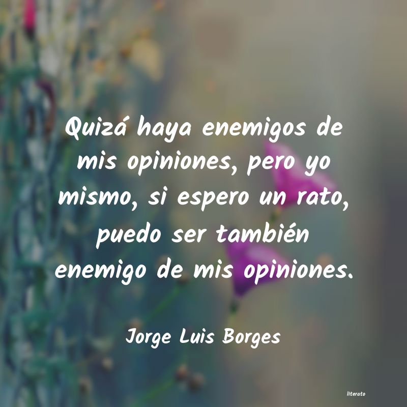 Frases de Jorge Luis Borges