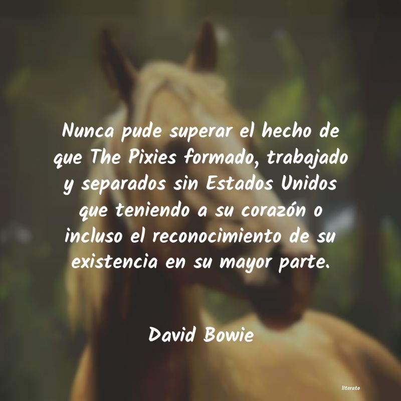 frases de David Bowie