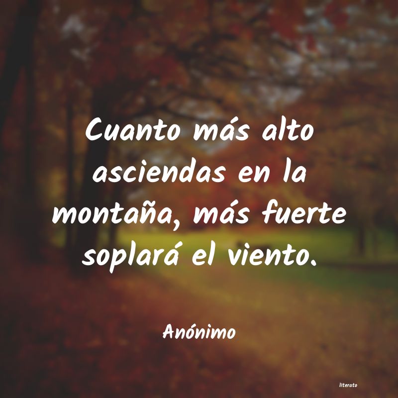 frente en alto frases