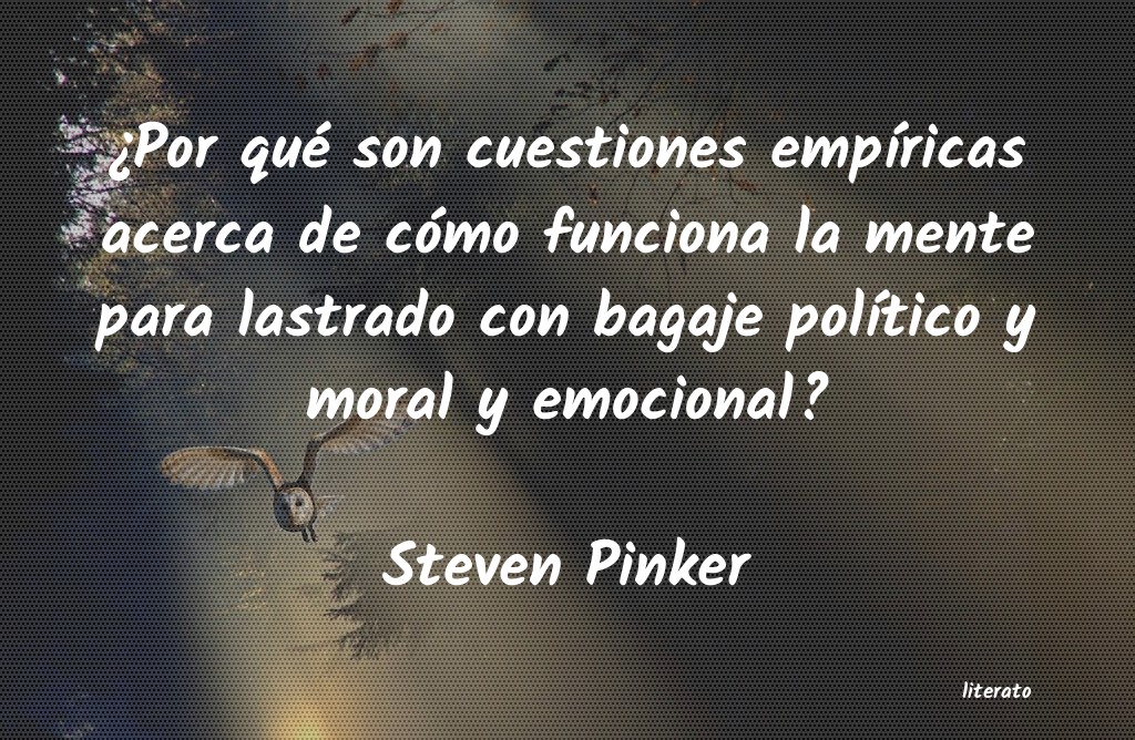 Frases de Steven Pinker