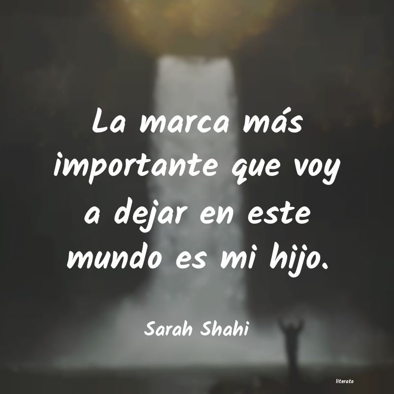 frases de Sarah Shahi