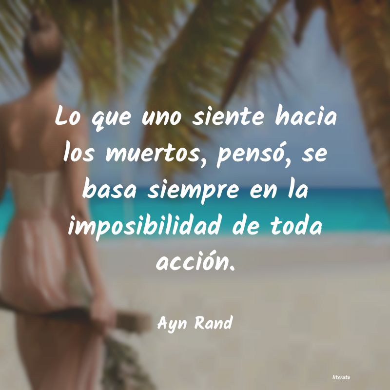 frases de Ayn Rand