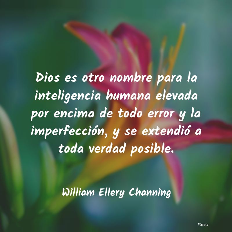 Frases de William Ellery Channing