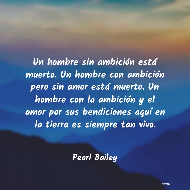 frases de Pearl Bailey
