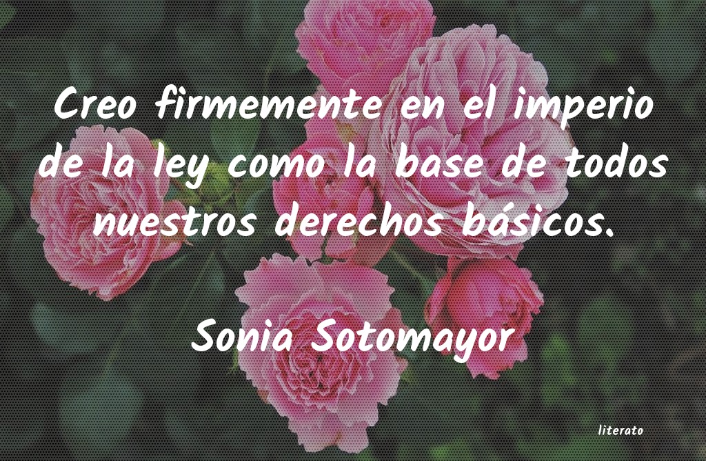 Frases de Sonia Sotomayor