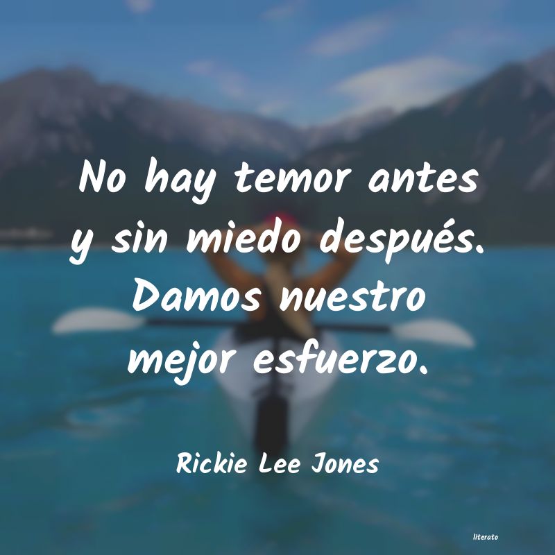 Frases de Rickie Lee Jones