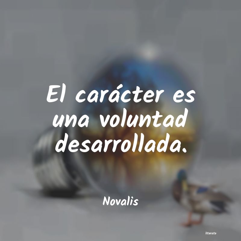 Frases de Novalis