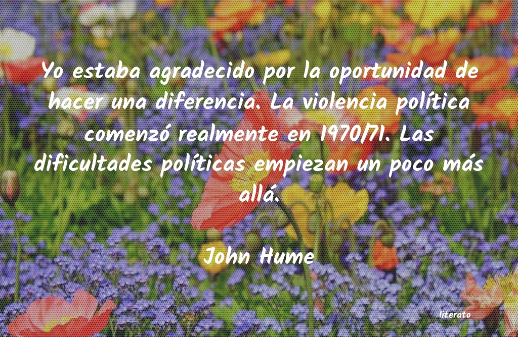 Frases de John Hume