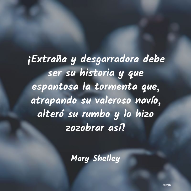 frases de Mary Shelley