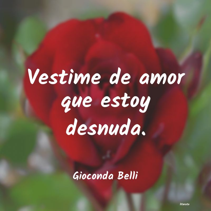 Frases de Gioconda Belli