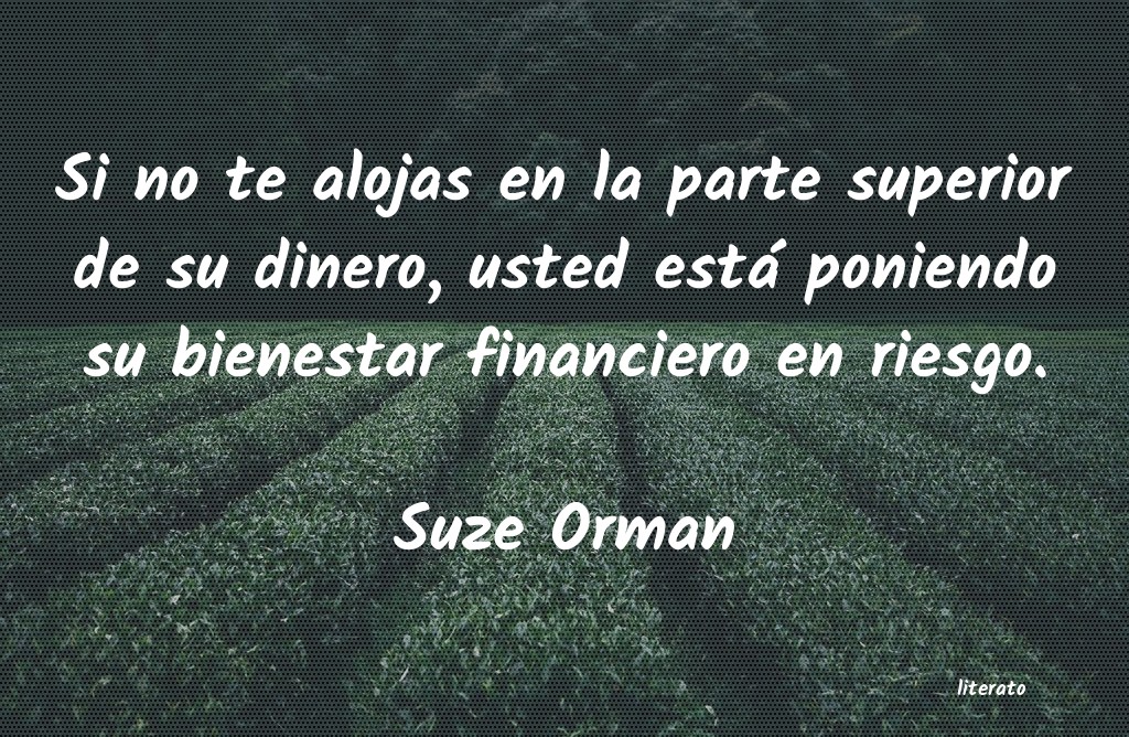 Frases de Suze Orman