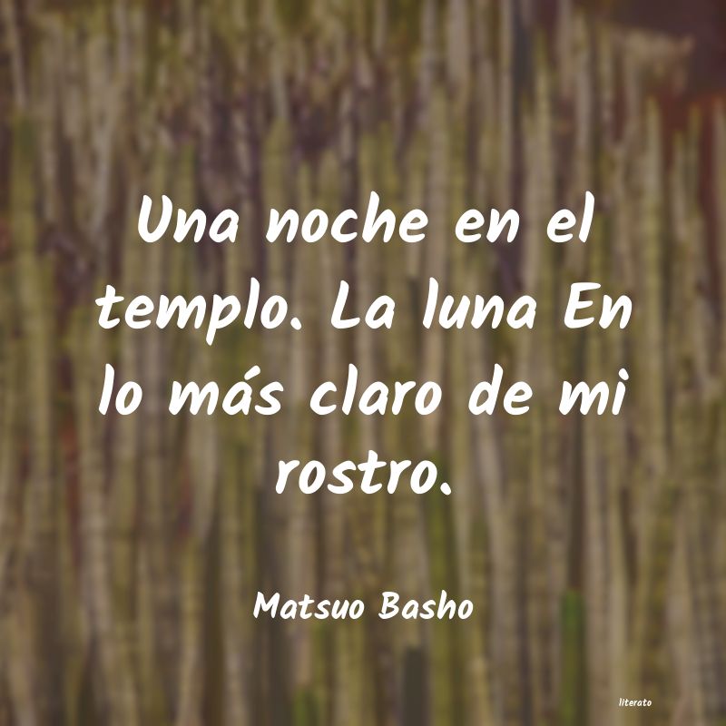 Frases de Matsuo Basho