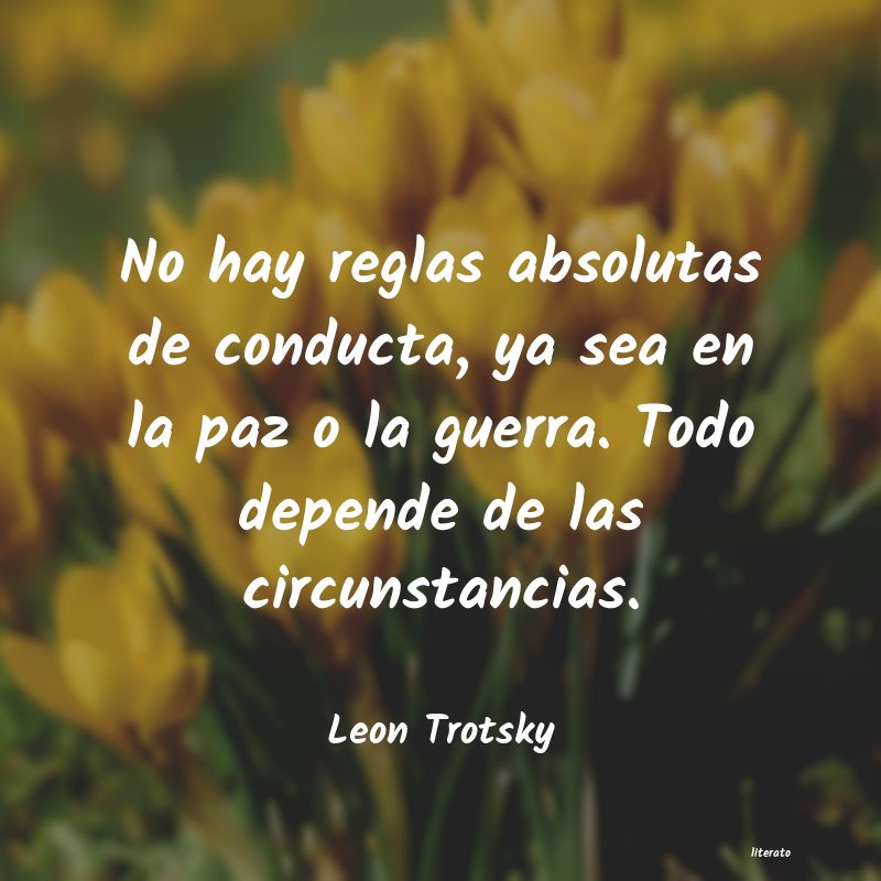 Frases de Leon Trotsky