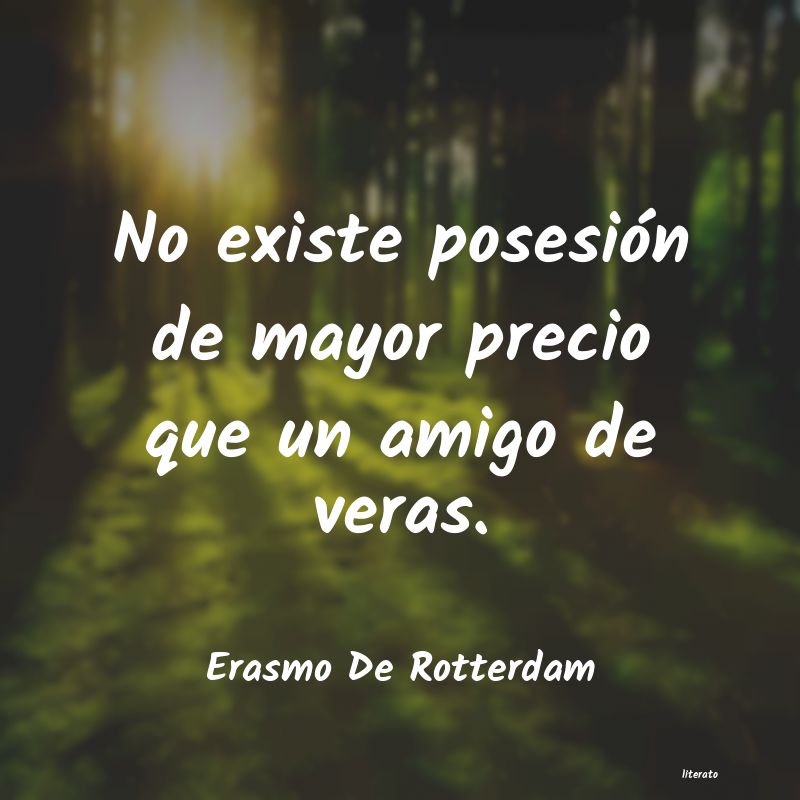 frases de Erasmo De Rotterdam