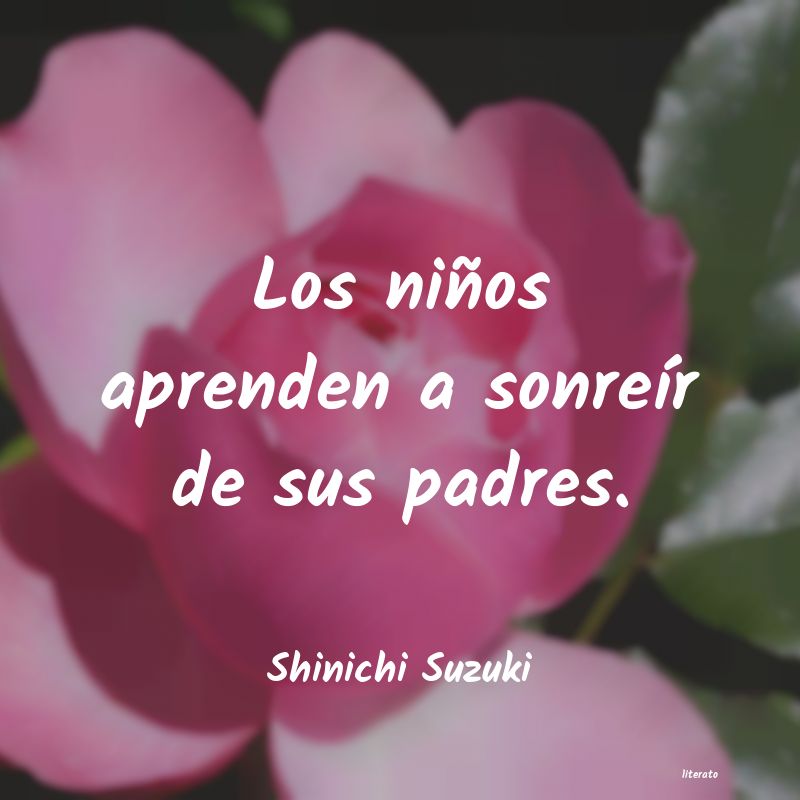 Frases de Shinichi Suzuki