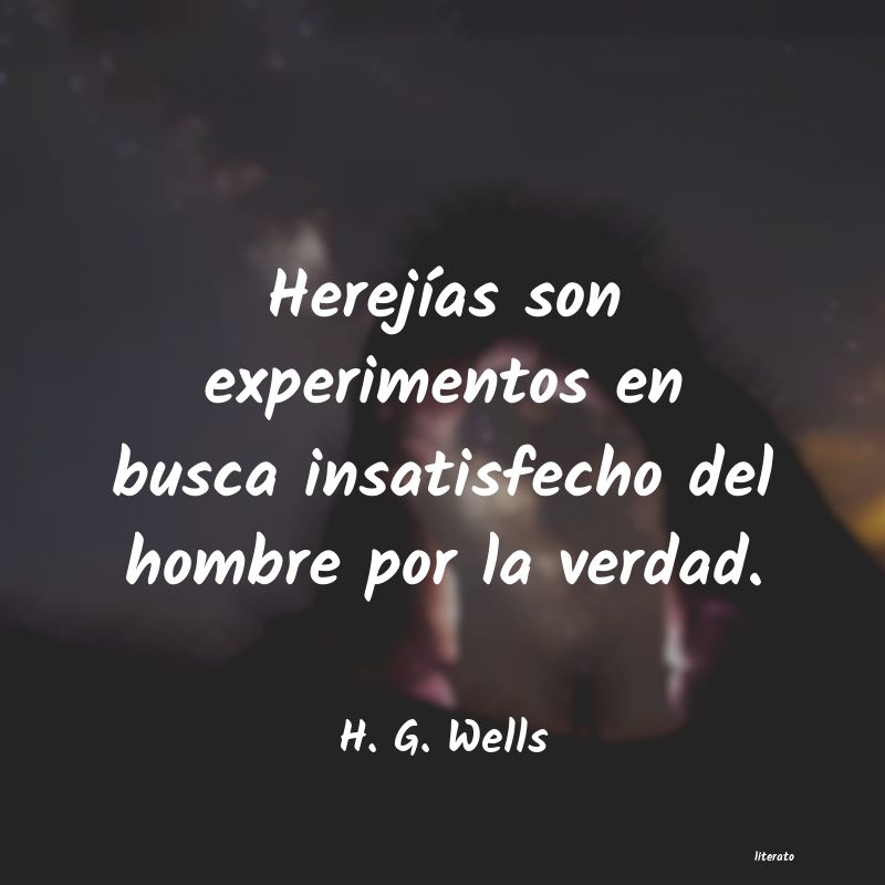 frases de H. G. Wells