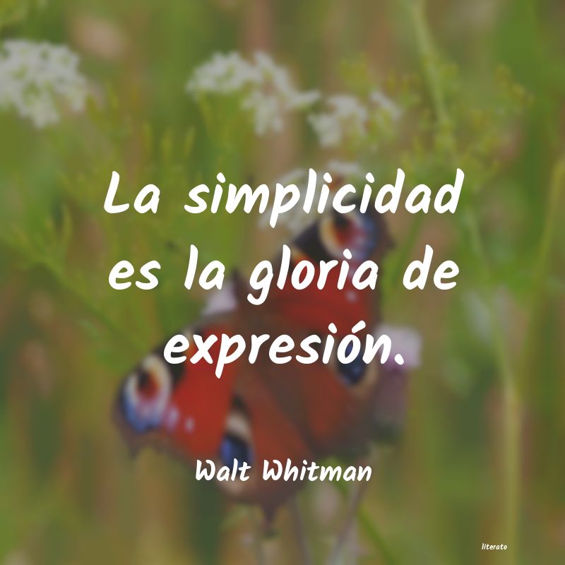 Frases de Walt Whitman