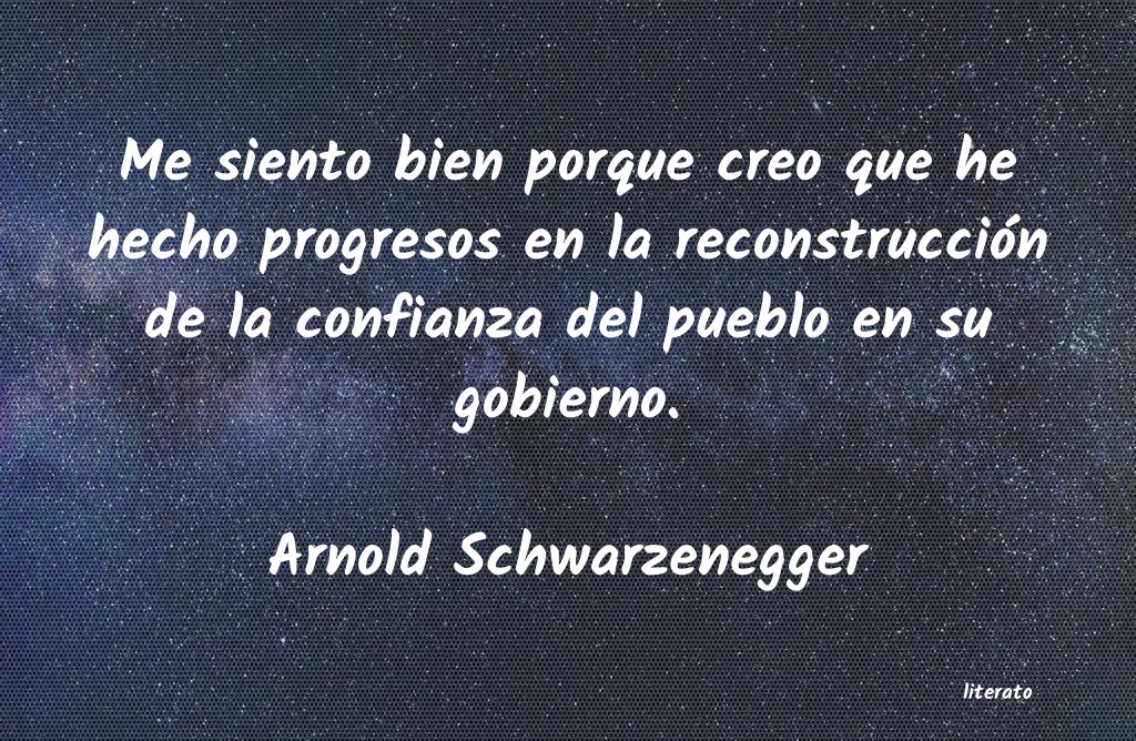 Frases de Arnold Schwarzenegger