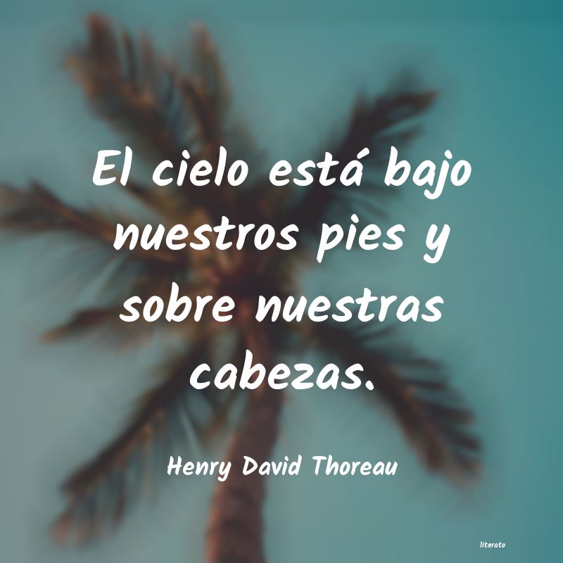 frases de Henry David Thoreau
