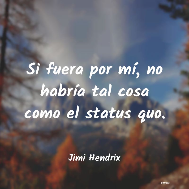 Frases de Jimi Hendrix